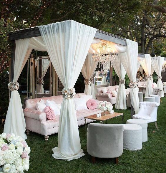 Luxury tented picnics